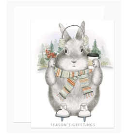 Christmas - Ice Skating Bunny