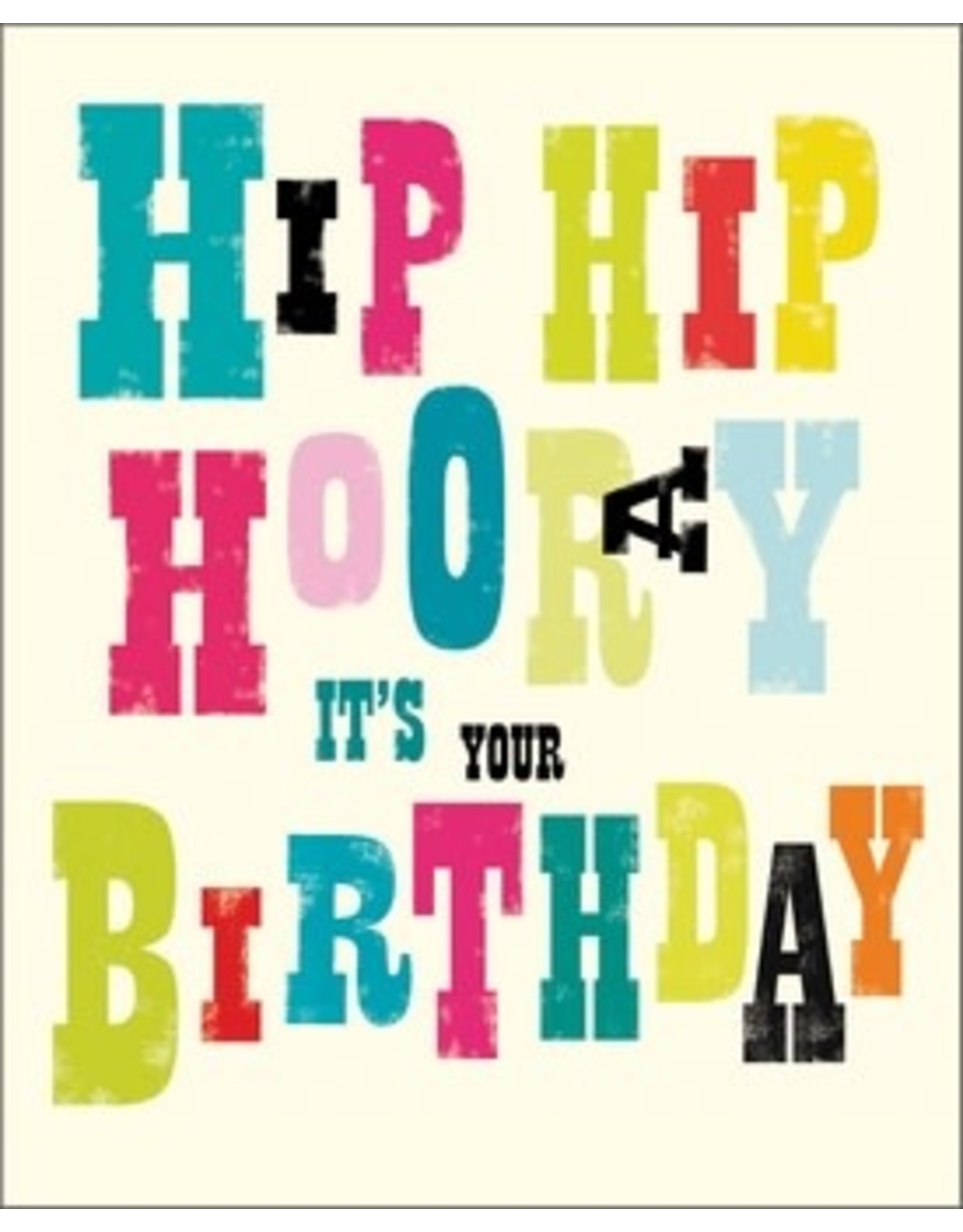 Incognito Distribution Birthday - Hip Hip Hooray! It's Your Birthday