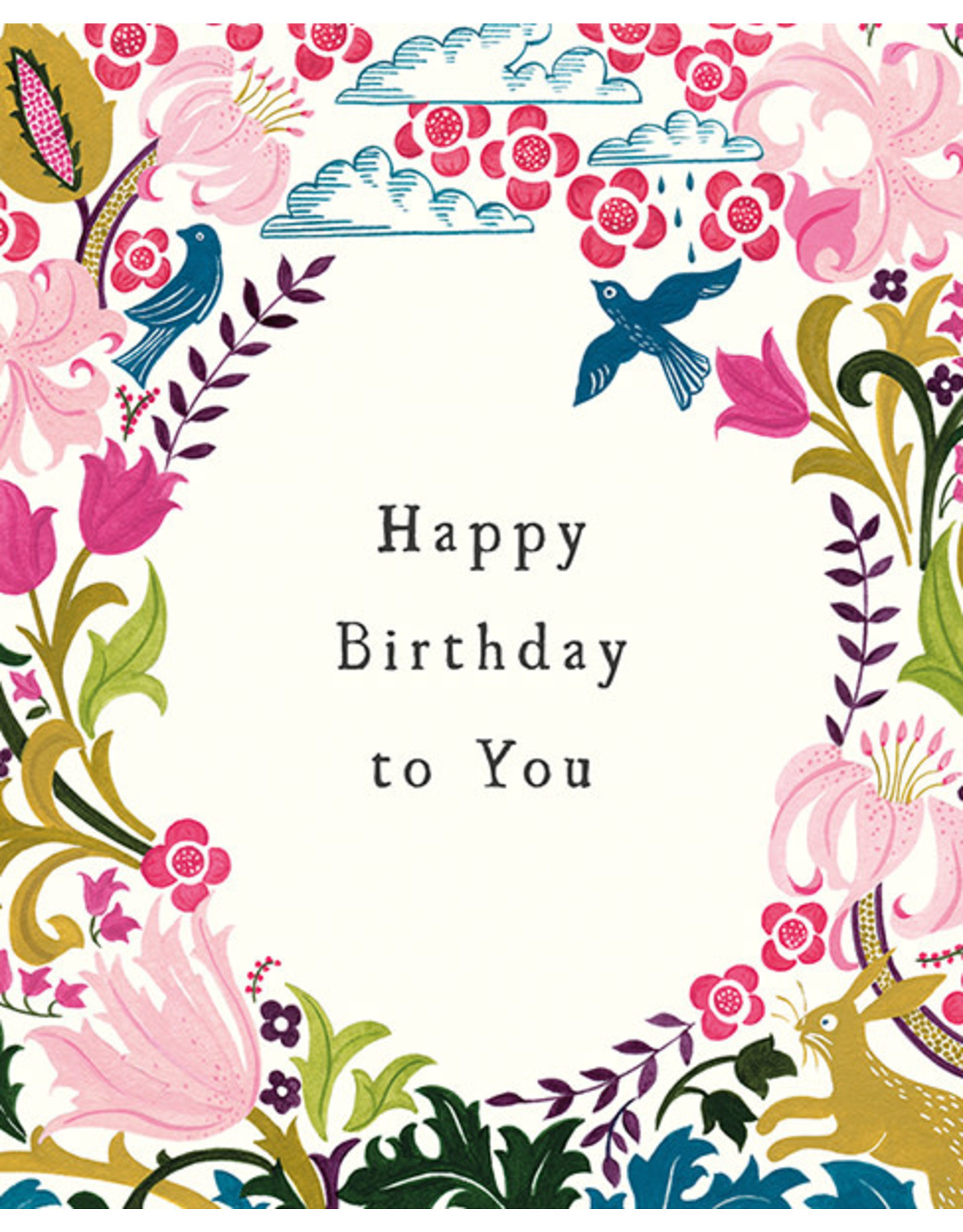 Birthday - Happy Birthday To You - Flowers