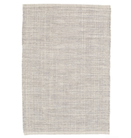 Dash & Albert Marled Grey Woven Cotton Runner - 2.5' x 8'