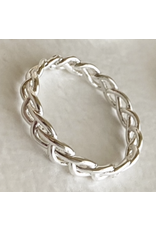 Shelia Braided Ring - Silver