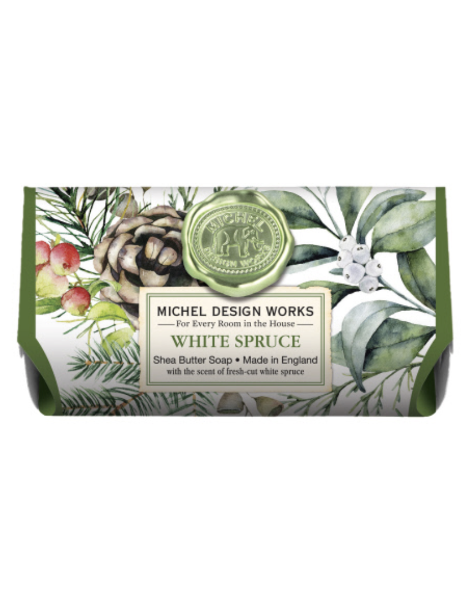 Michel Design White Spruce Lg Bath Bar