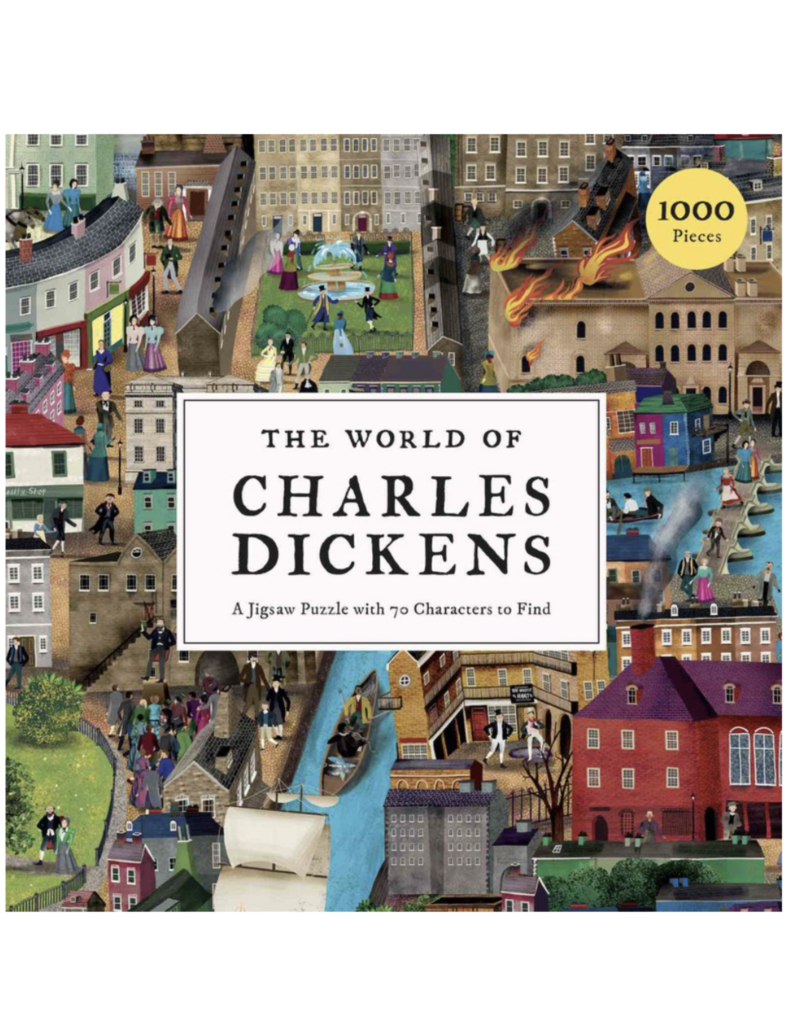 The World of Charles Dickens Puzzle - 1000 pieces
