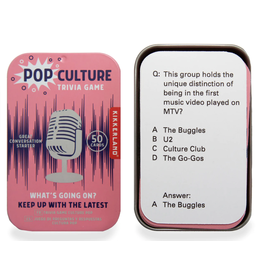 Pop Culture Trivia Cards