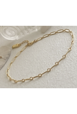 Pika & Bear Donostia Textured Paperclip Chain Bracelet