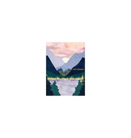 Birthday - Winter Mountain Lake