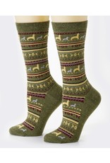 Pokoloko Alpaca Socks - Vintage Green