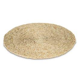 Round Natural Table Mats - S/4