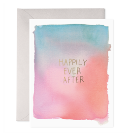 Wedding - Happily Ever After Watercolour