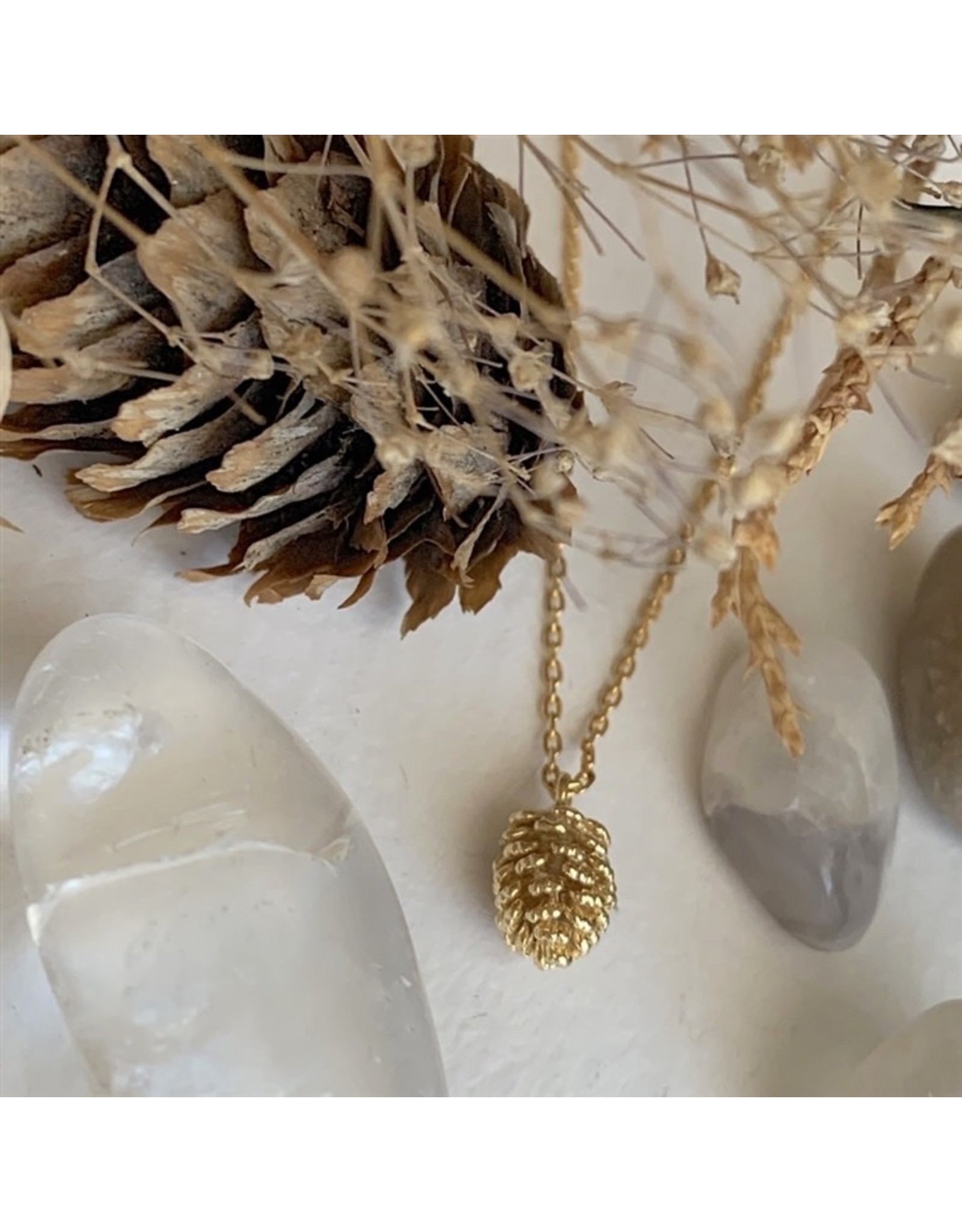 Pika & Bear Fesen Pinecone Necklace