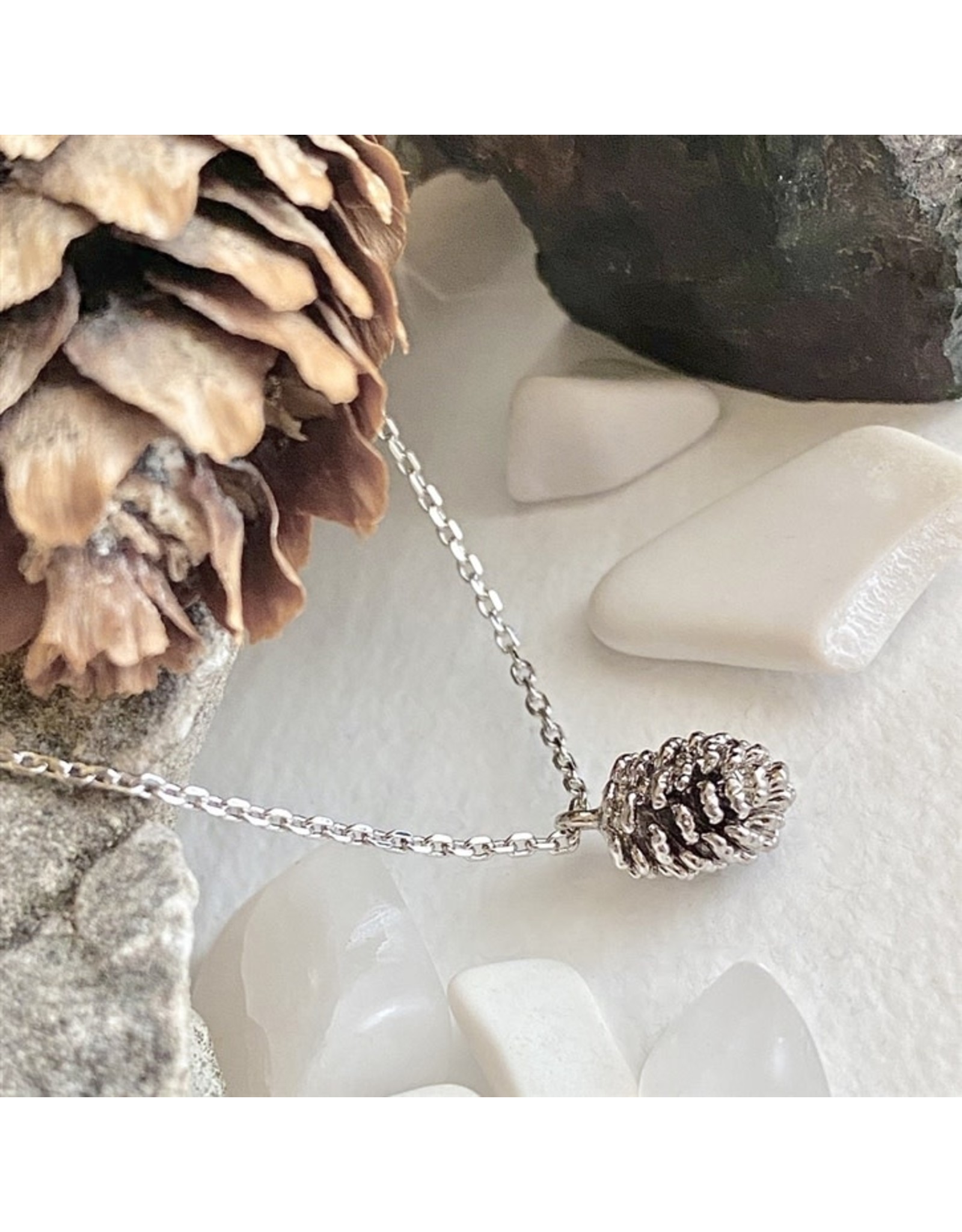 Pika & Bear Fesen Pinecone Necklace