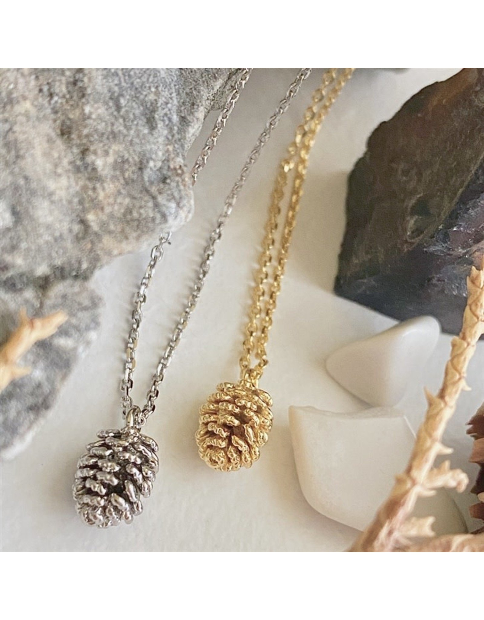 Pika & Bear Fesen Pinecone Necklace