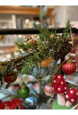 Faux Hemlock Garland With Pinecones - 72"