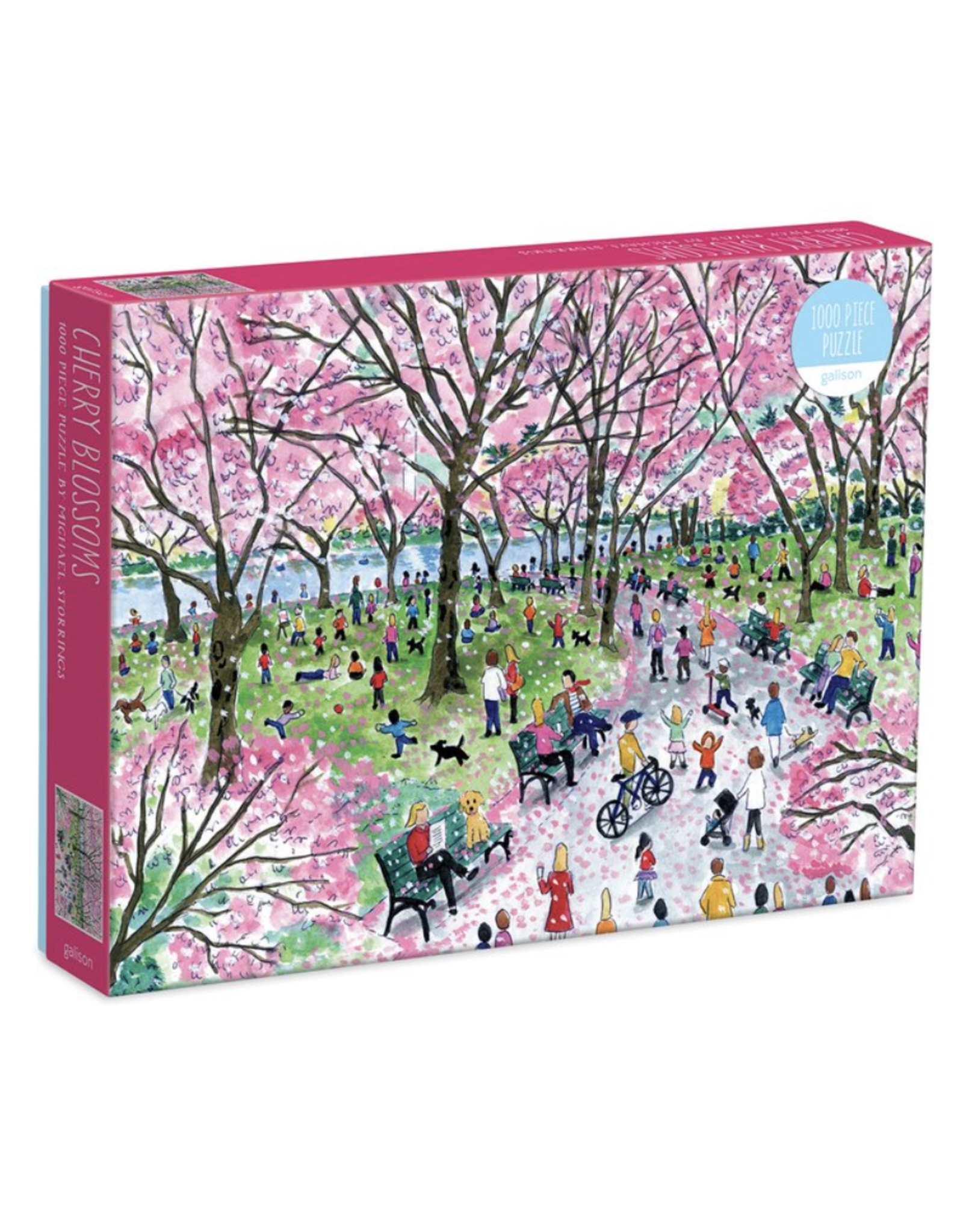 Michael Storrings Cherry Blossoms Puzzle - 1000 Pieces