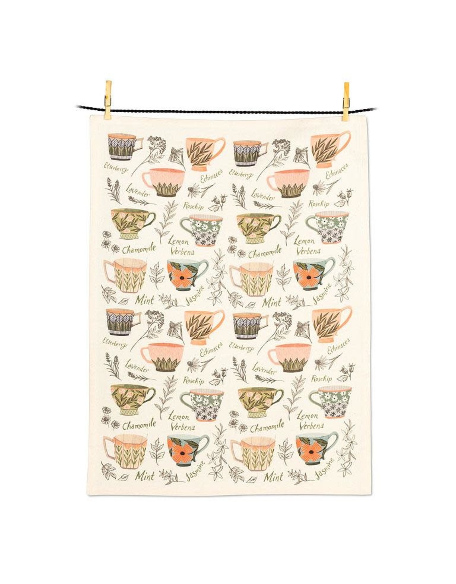 Tea Garden Tea Towel