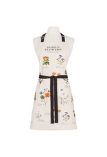 Fine Print Edible Flowers Apron