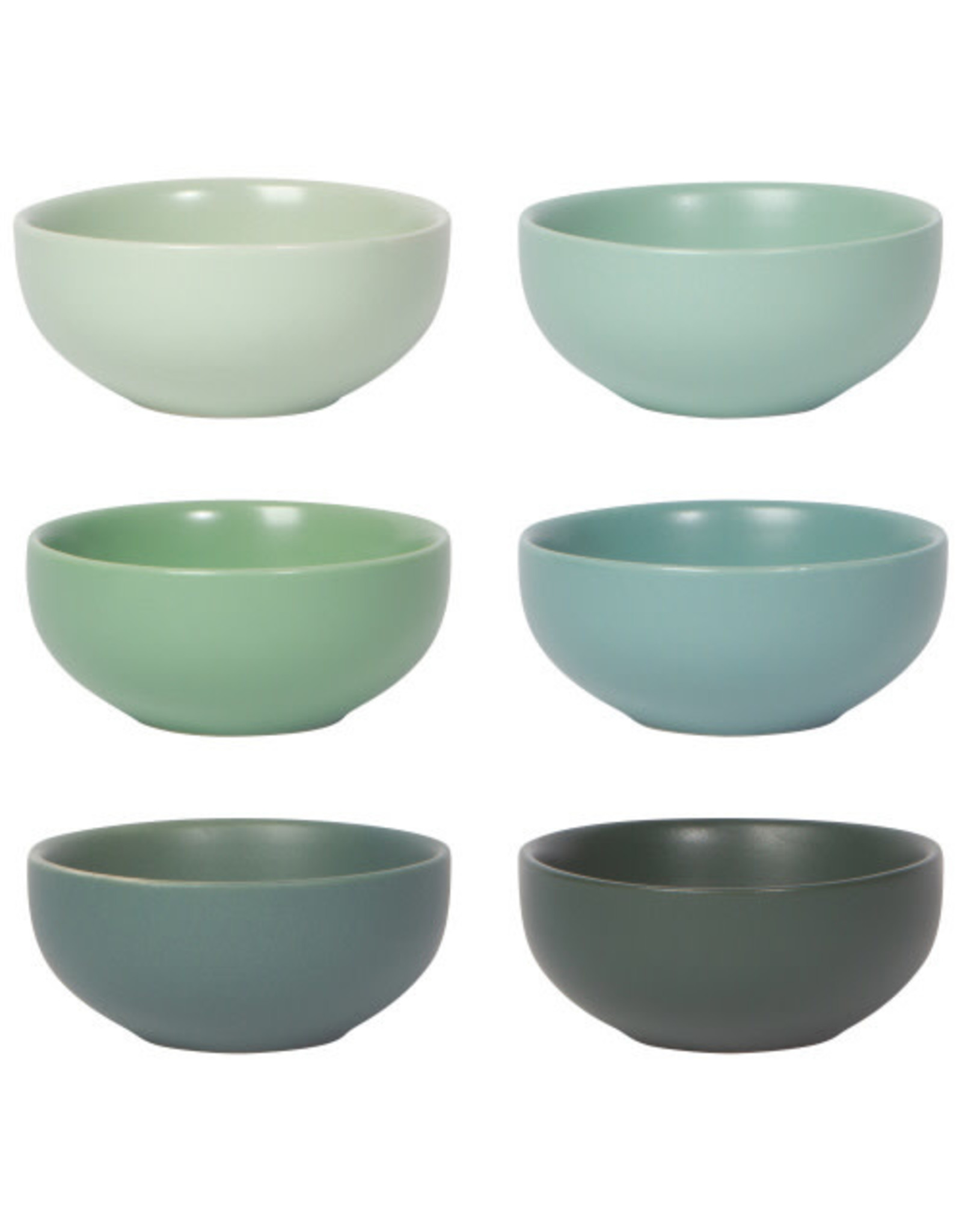 Pinch Bowl Set of 6 - Leaf