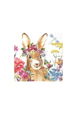 Watercolour Bunny - Cocktail Napkin