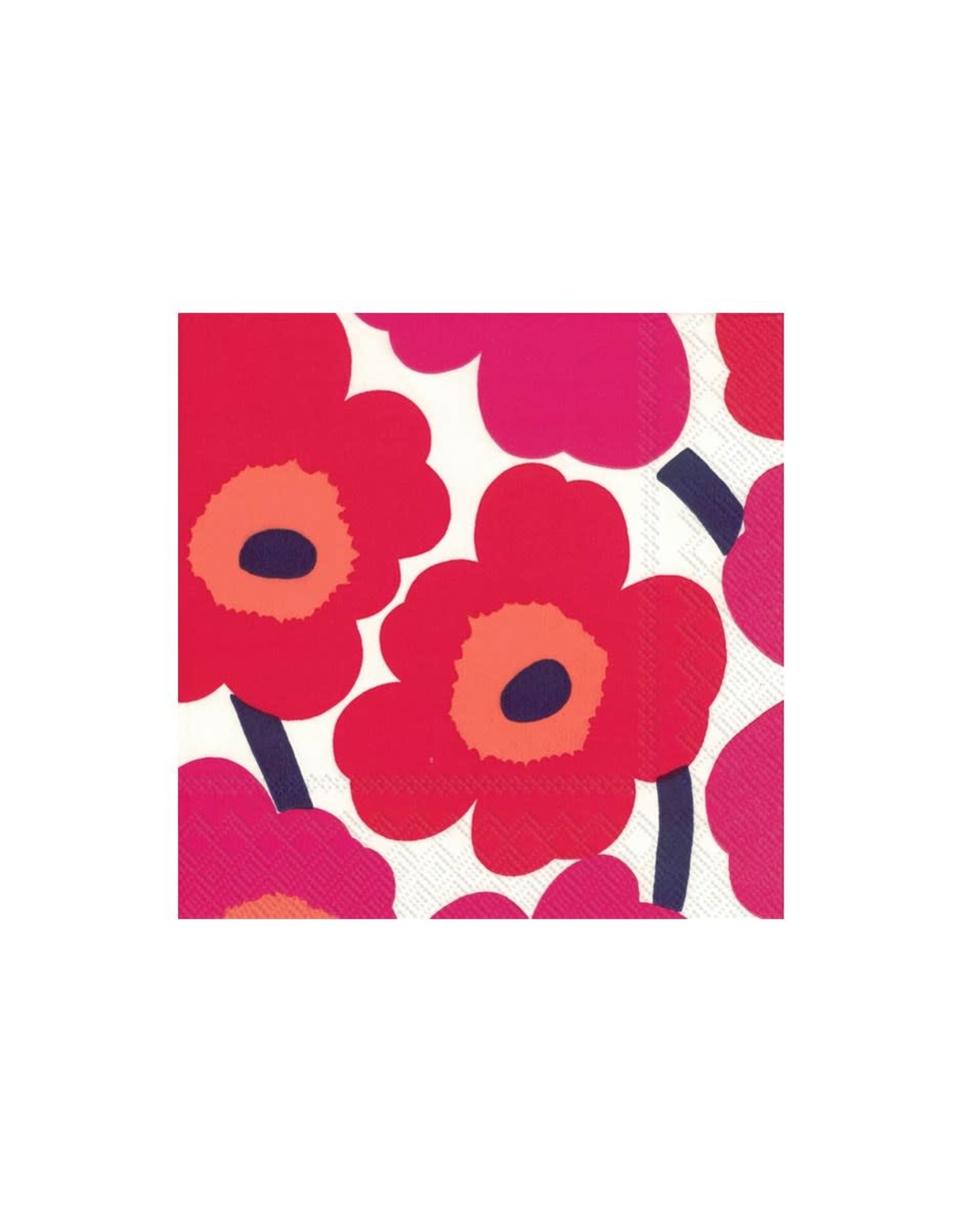 Marimekko Unikko Luncheon Napkin - Red