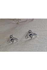 Pika & Bear Aristaeus Honey Bee Earrings - Sterling Silver