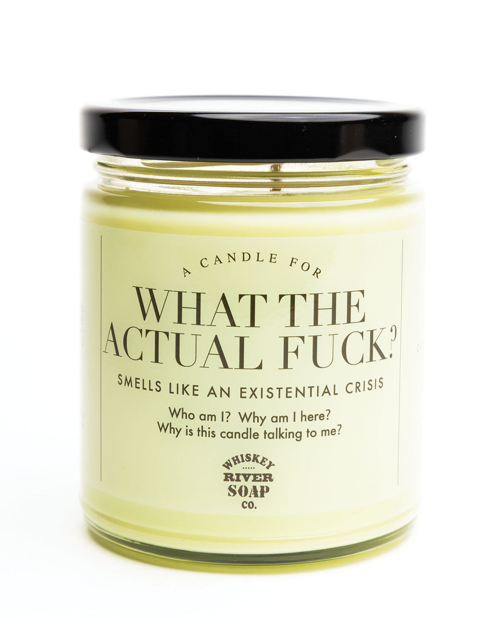 Whiskey River Soap Co. What The Actual F**k Candle