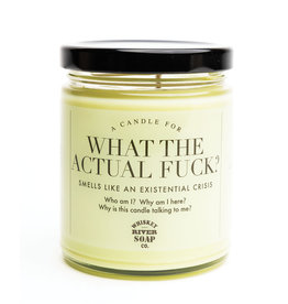 Whiskey River Soap Co. What The Actual F**k Candle