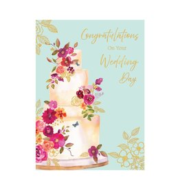 Wedding - Flowery Wedding Cake