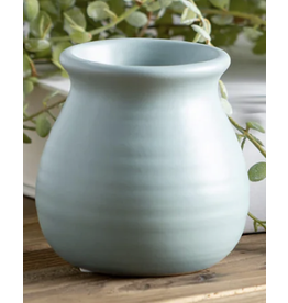 Light Blue Ceramic Vase