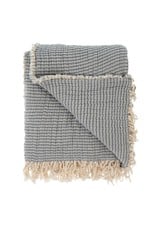 Nantucket Stripe Throw - Blue