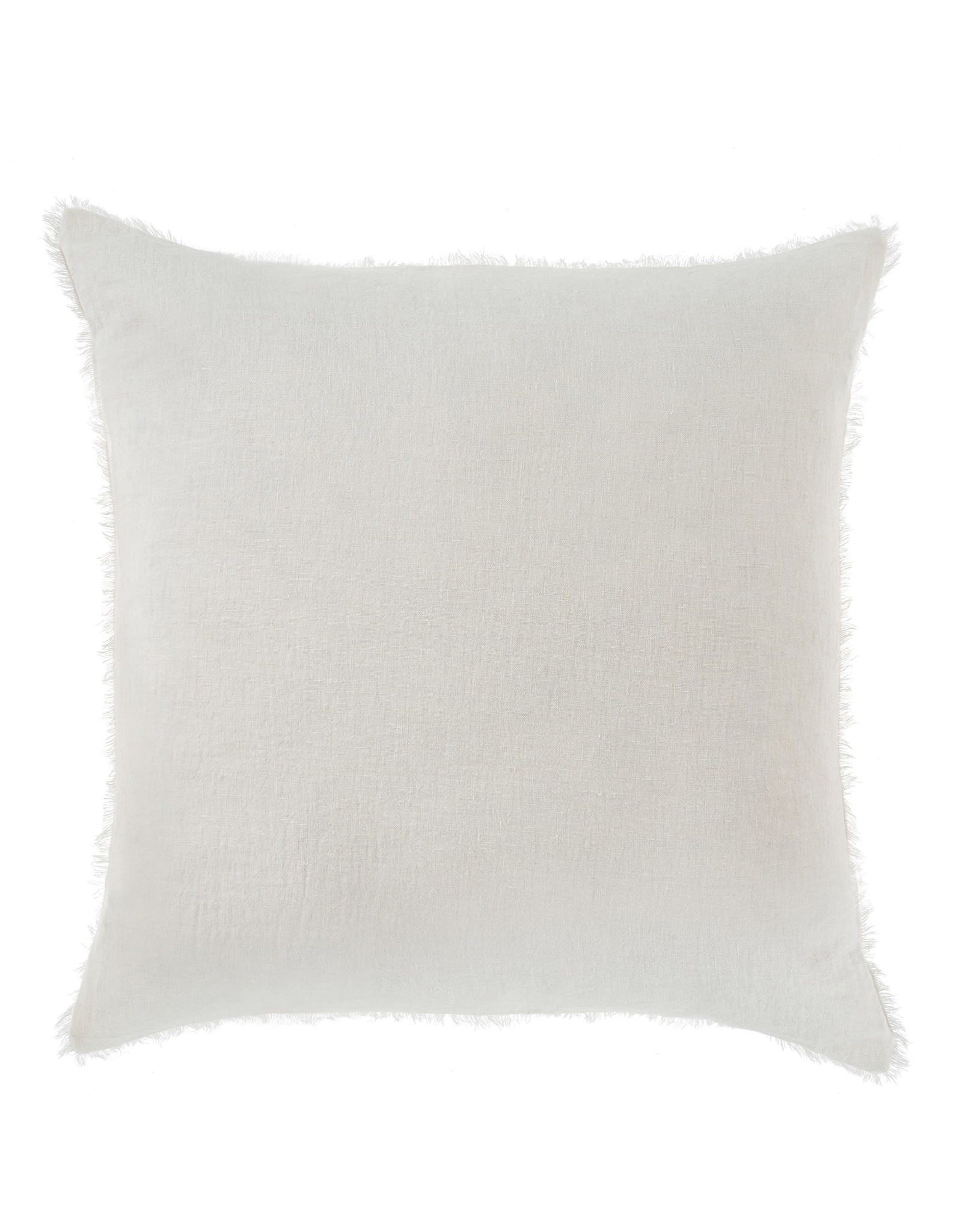 Lina Linen Pillow - White