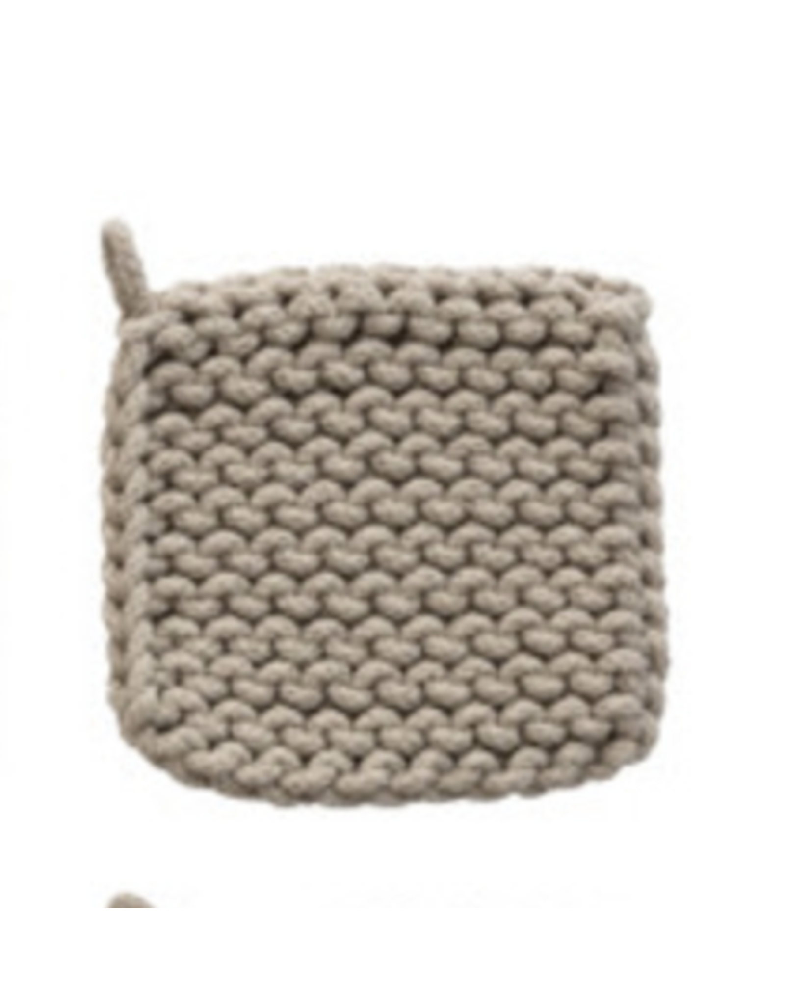 Square Cotton Crocheted Pot Holder