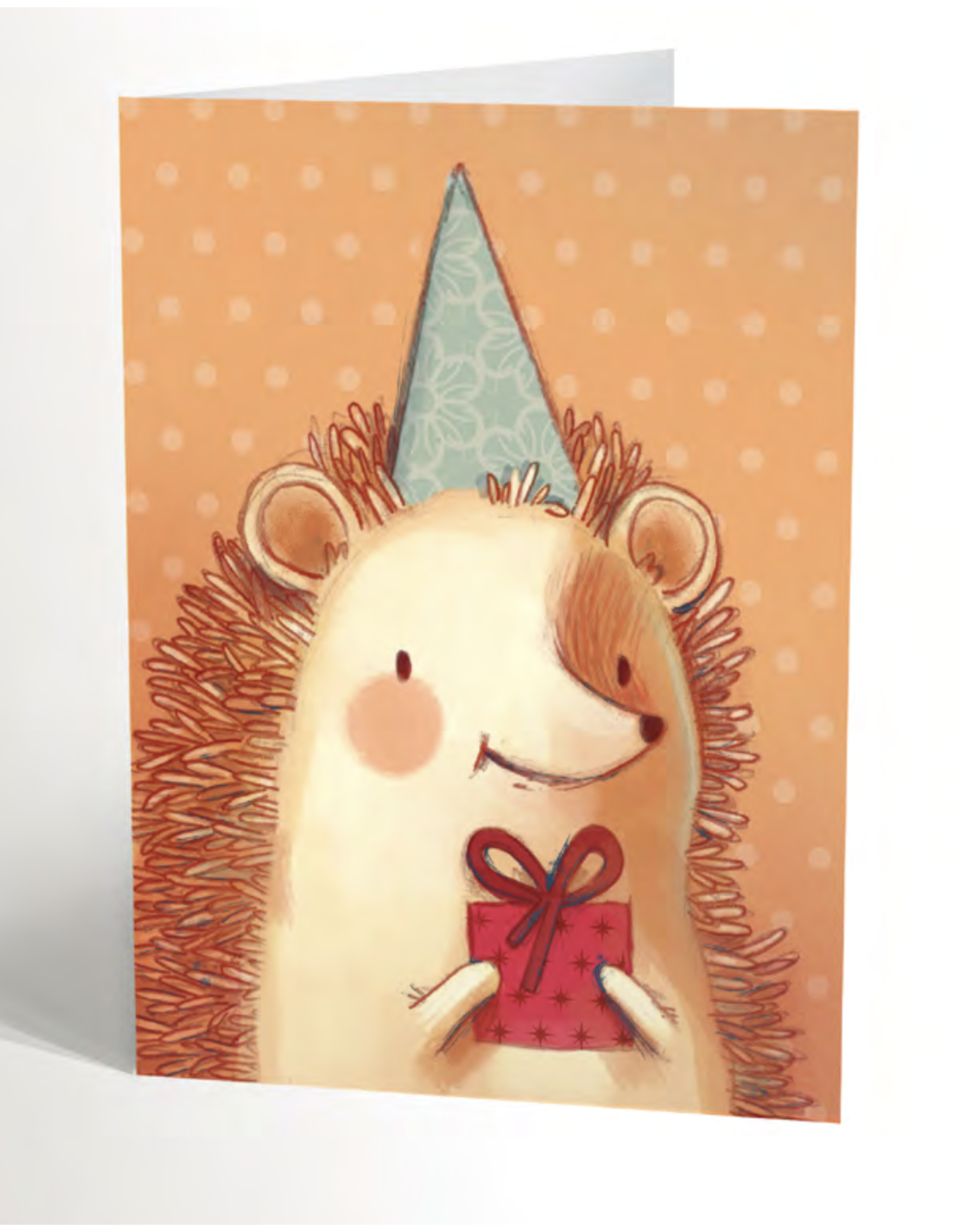 Valerie Boivin Illustration Birthday - Hedgehog With Little Hat