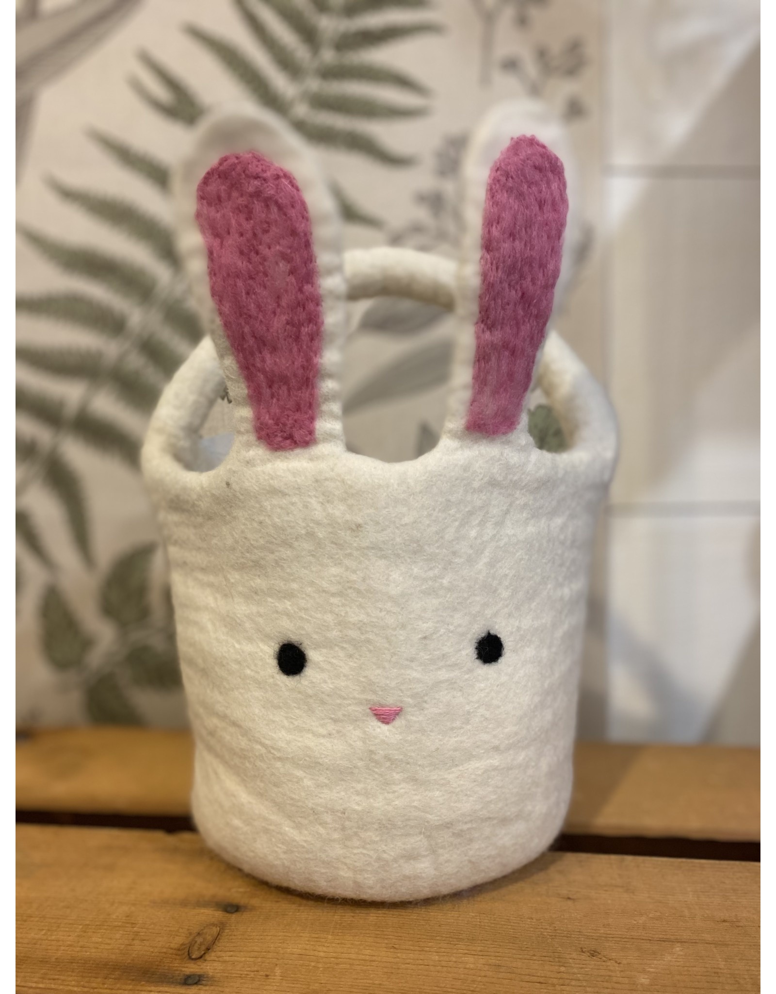 Felt Bunny Basket