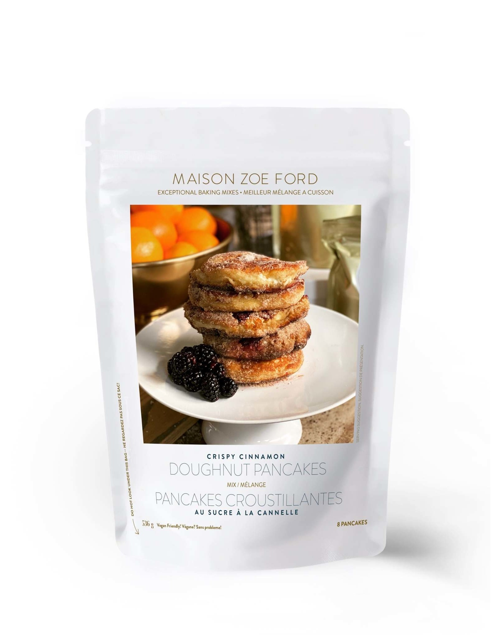 Zoe Ford Crispy Cinnamon Doughnut Pancake Mix
