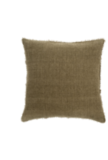 Lina Linen Pillow - Fennel 24"x24"