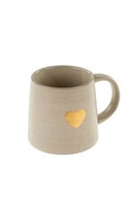 Gold Heart Mug-  L