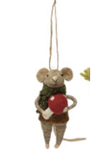 Gardening Mouse Ornament