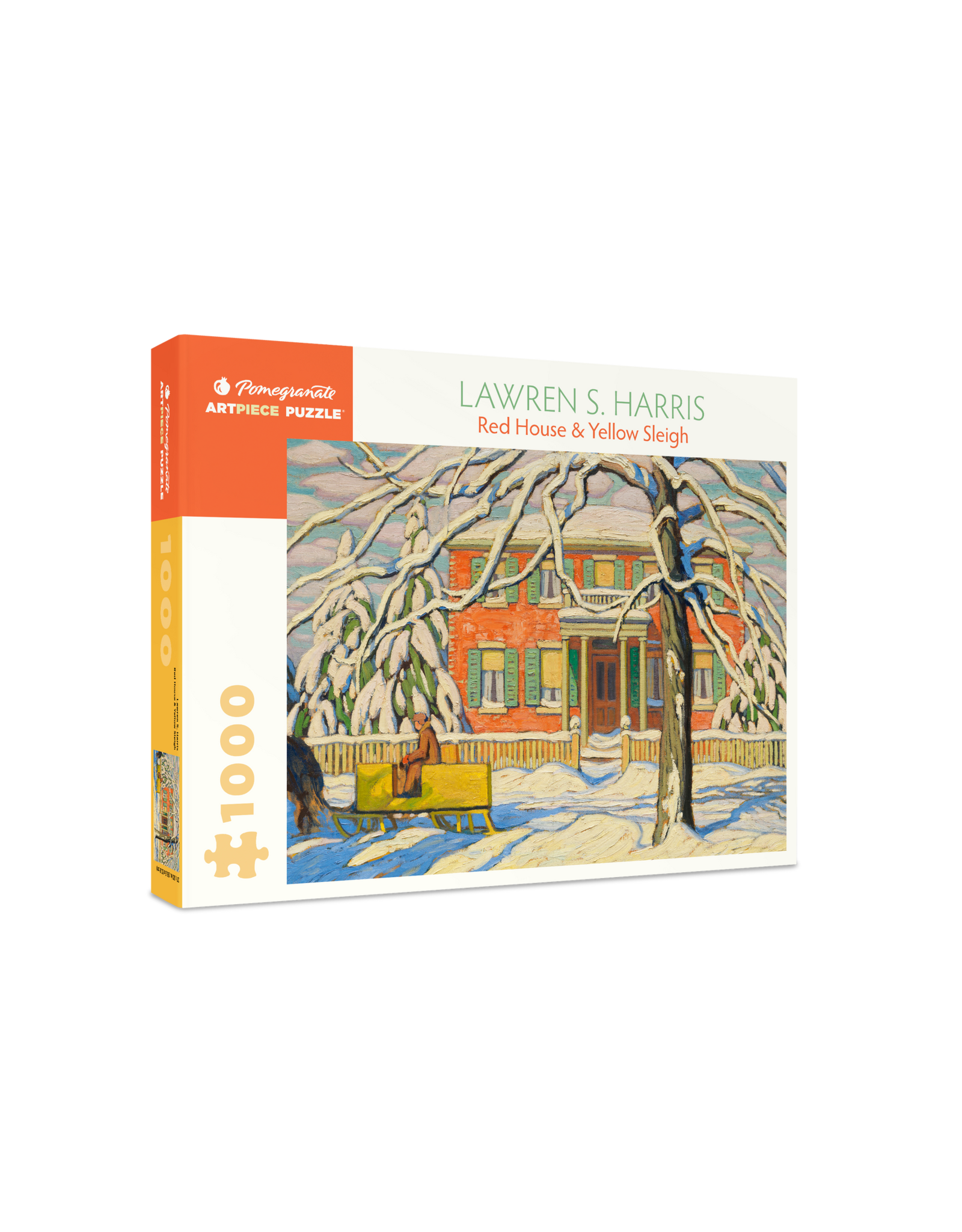 Red House And Yellow Sleigh 1000 Piece Puzzle