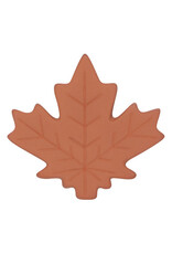 Maple Leaf Terracotta Sugar Saver