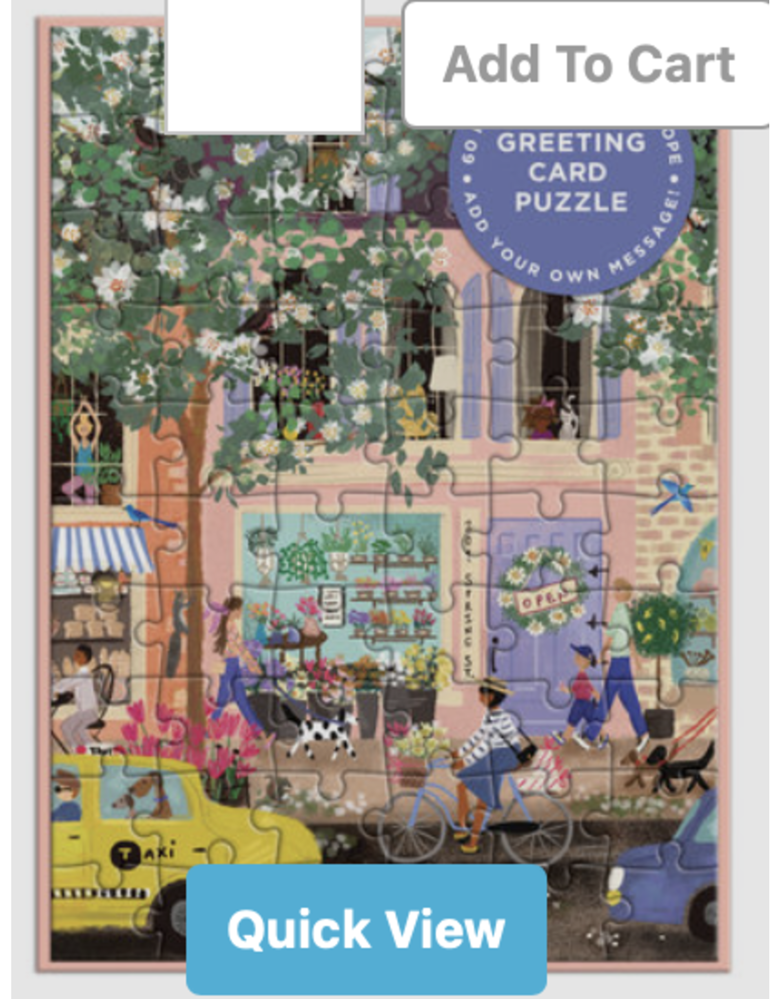 Puzzle Card - Spring Street