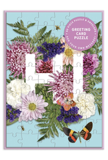 Puzzle Card - Say It With Flowers