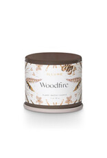 Illume Woodfire - Demi Tin Candle