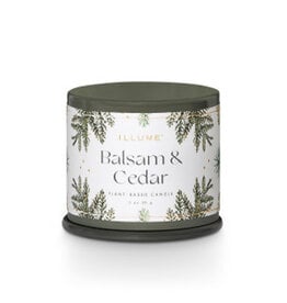 Illume Balsam & Cedar - Demi Tin Candle