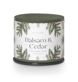 Illume Balsam & Cedar - Vanity Tin Candle