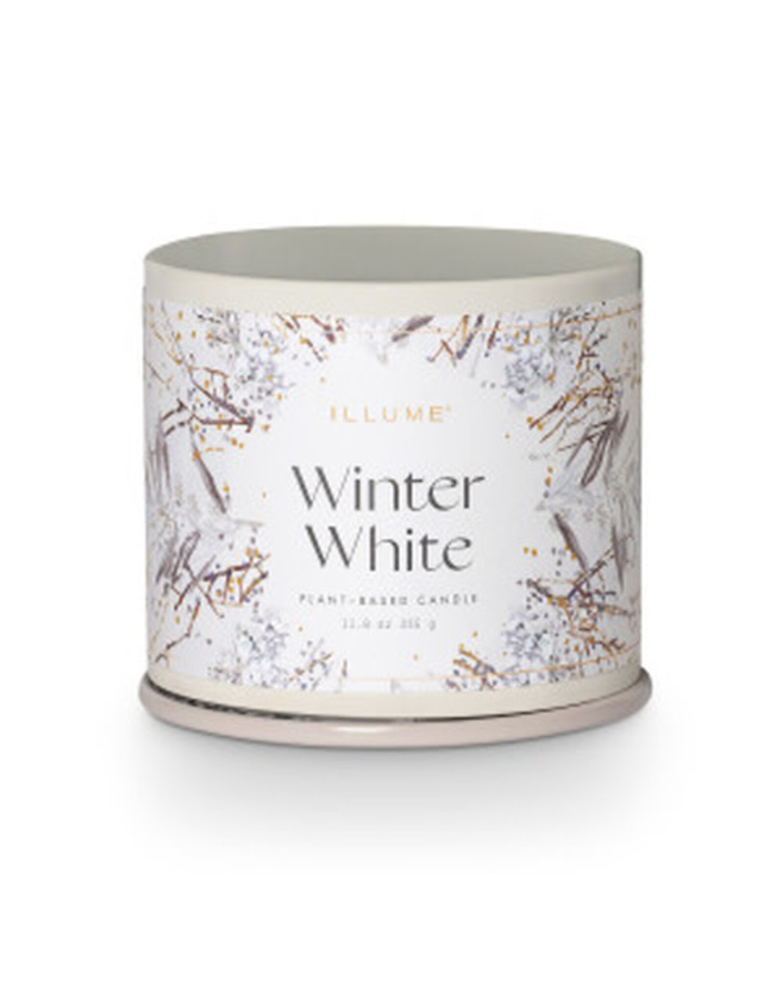 Illume Winter White - Vanity Tin Candle