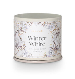 Illume Winter White - Vanity Tin Candle
