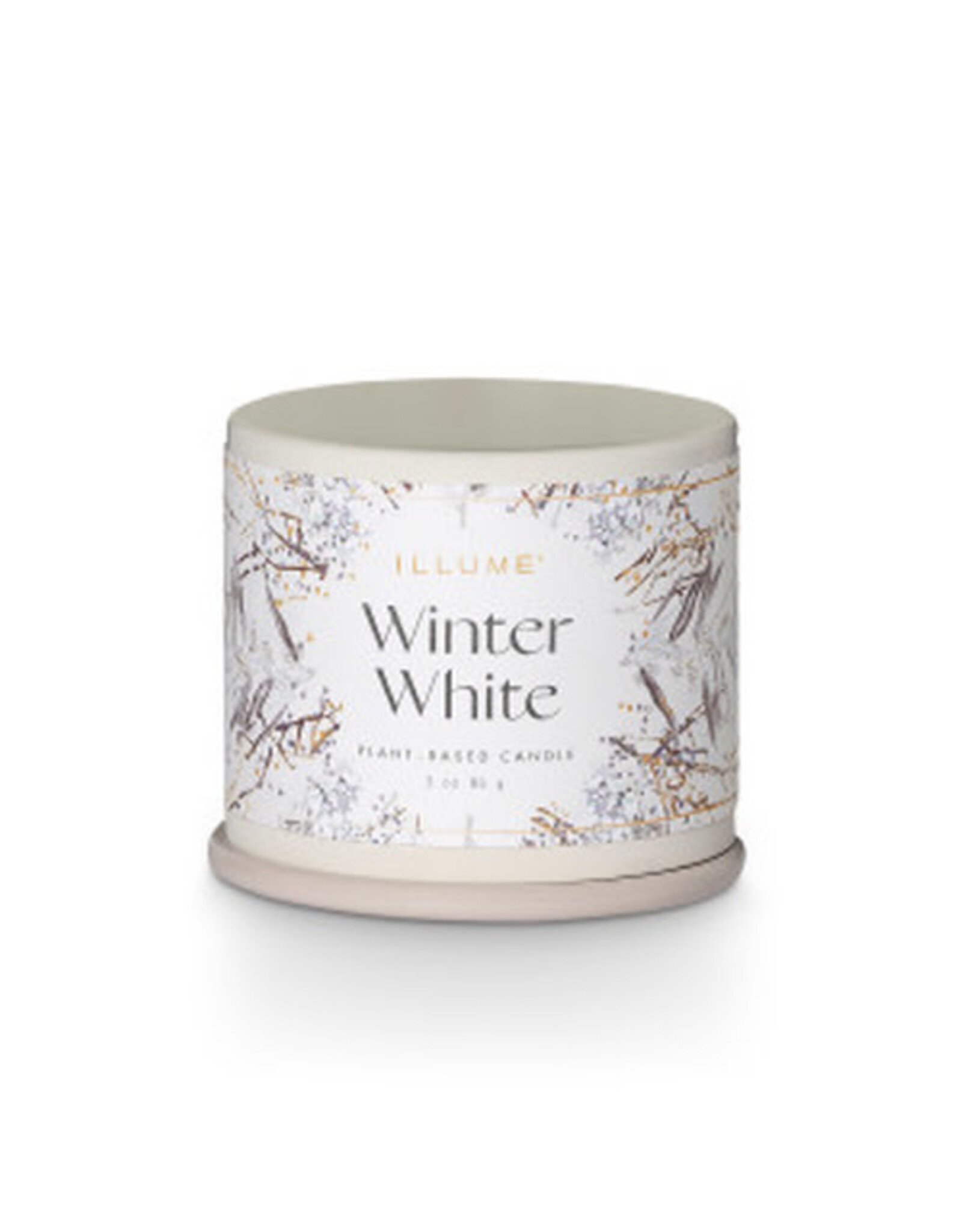 Illume Winter White - Demi Tin Candle