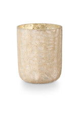 Illume Winter White Small Boxed Crackle Glass Candle