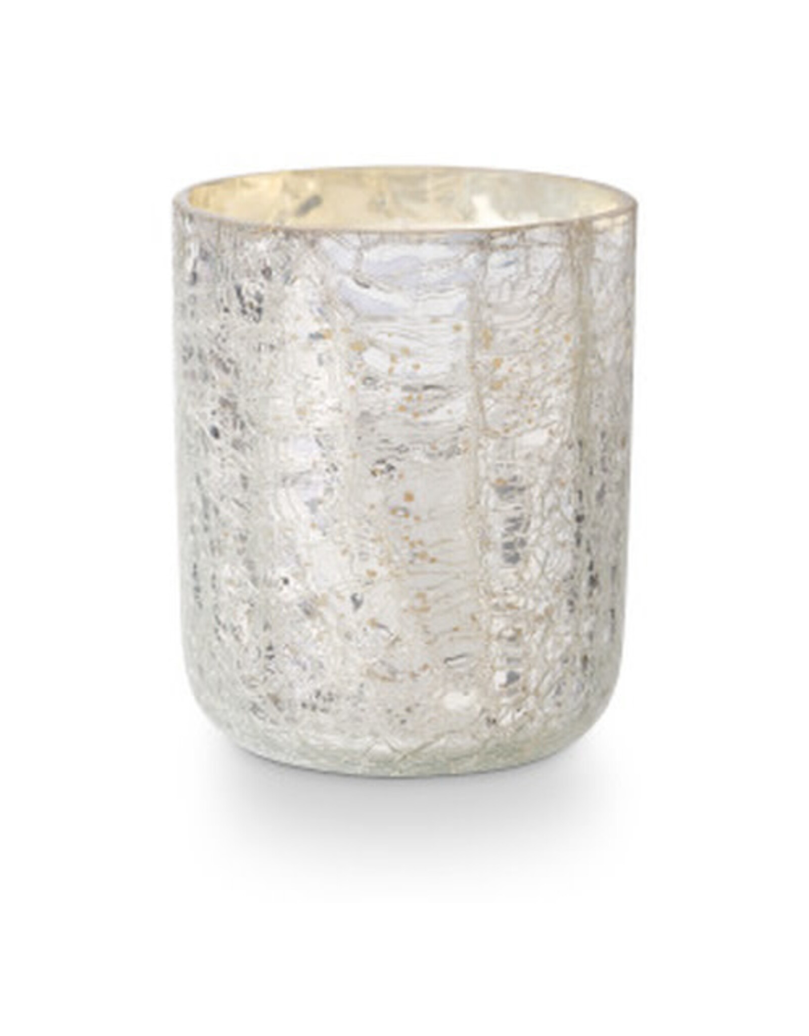 Illume Balsam & Cedar Small Boxed Crackle Glass Candle