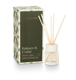 Illume Small Aromatic Diffuser Balsam and Cedar